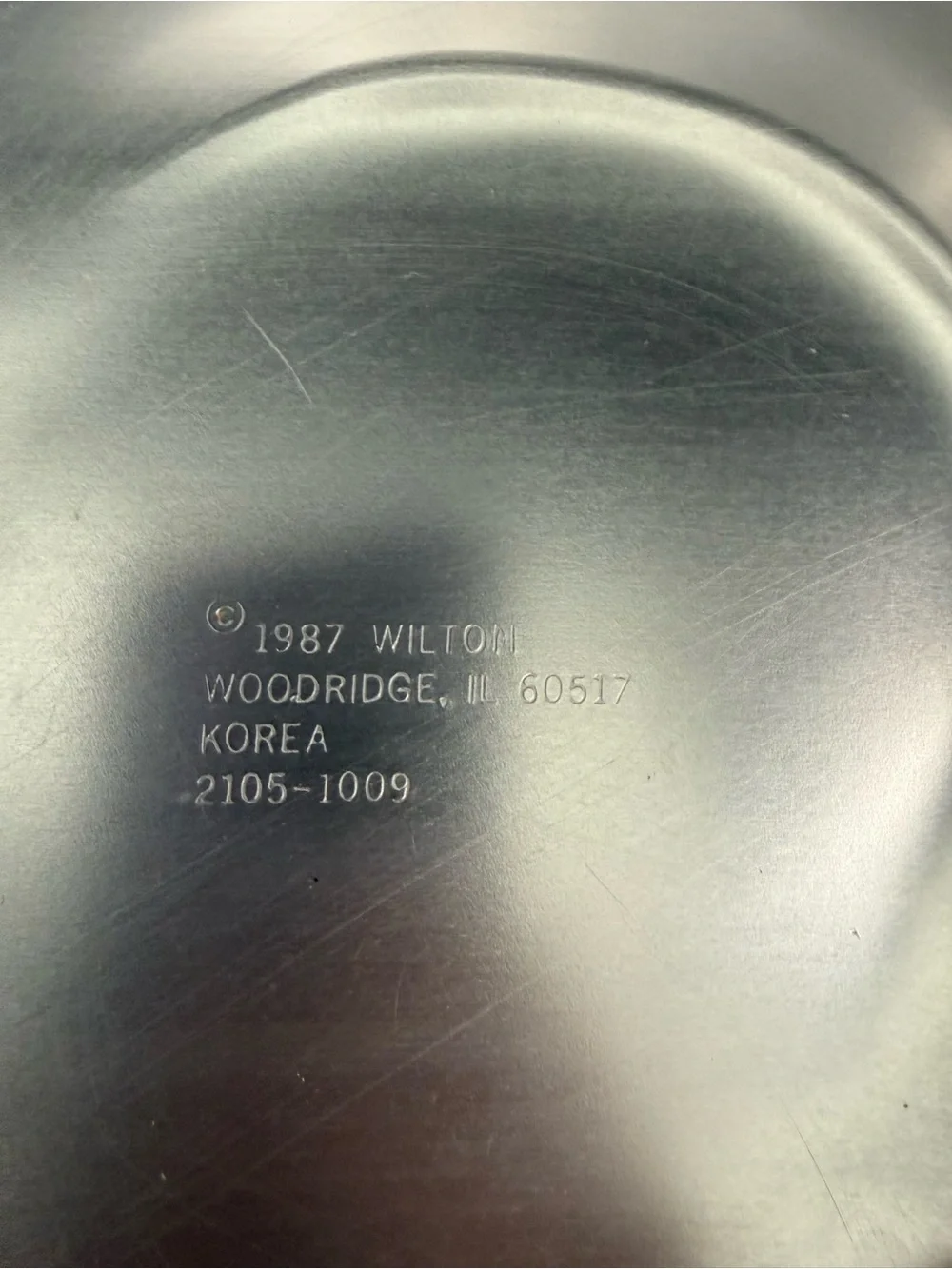 Wilton Kitty Cat Cake Pan 1987, Model #2105-1009